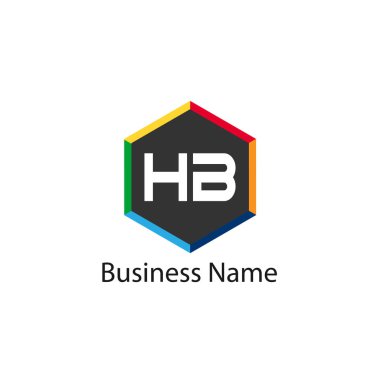 İlk Hb harf Logo tasarımı