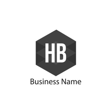 İlk Hb harf Logo tasarımı