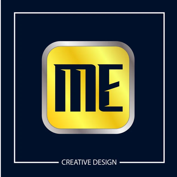 Initiale Mir Brief Logo Vorlage Design — Stockvektor
