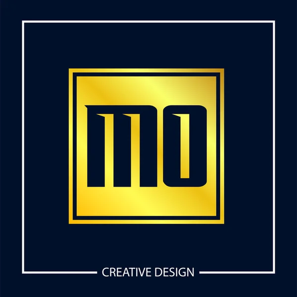 Alkuperäinen Letter Logo Malli Suunnittelu — vektorikuva