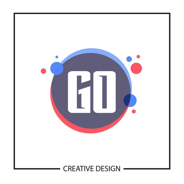 Inicial Carta Logo Modelo Design — Vetor de Stock