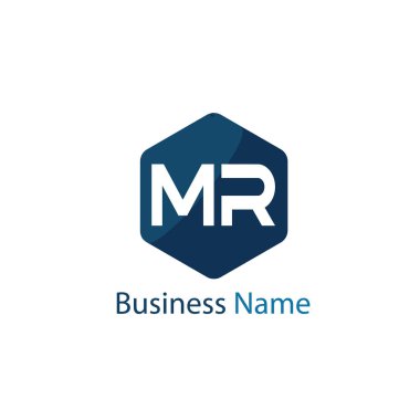 İlk mektup Bay Logo şablonu tasarım