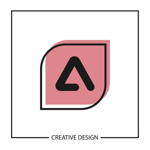 Modernes Und Minimalistisches Design Einer Logo Vorlage — Stockvektor