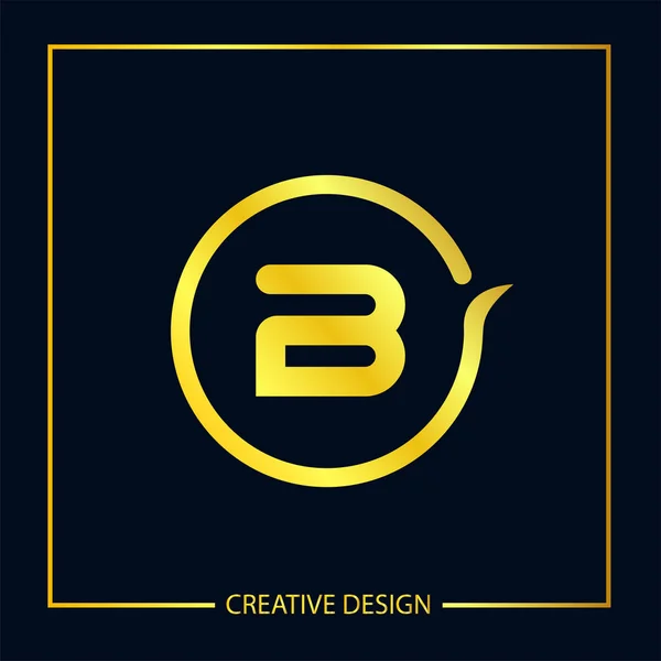 Lettre Modèle Logo Illustration Vectorielle Conception — Image vectorielle