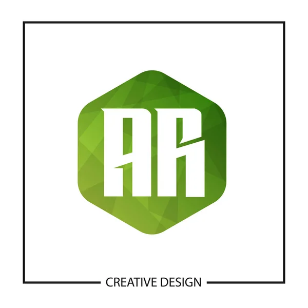 Alkuperäinen Kirjain Logo Malli Design Vector Illustration — vektorikuva
