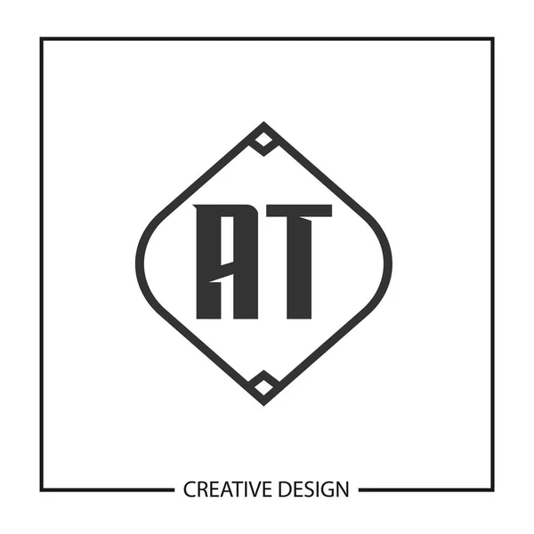 Carta Inicial Logo Template Design Vector Illustration — Vector de stock