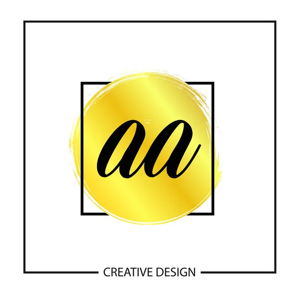 Scrisoare Inițială Logo Design Șablon Vector Illustration — Vector de stoc