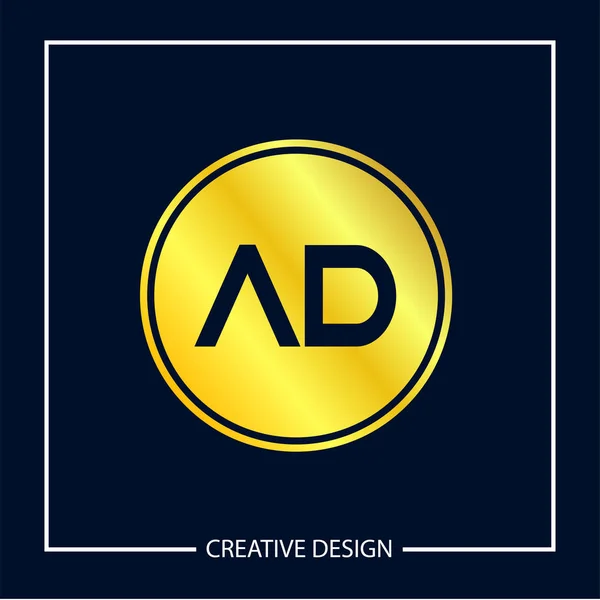 Scrisoare Inițială Logo Design Șablon Vector Illustration — Vector de stoc