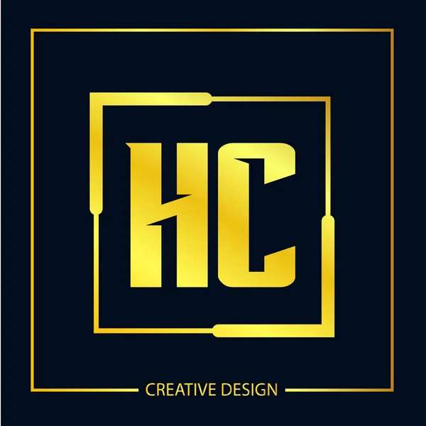 Anfangsbuchstabe Logo Vorlage Design Vektor Illustrator — Stockvektor