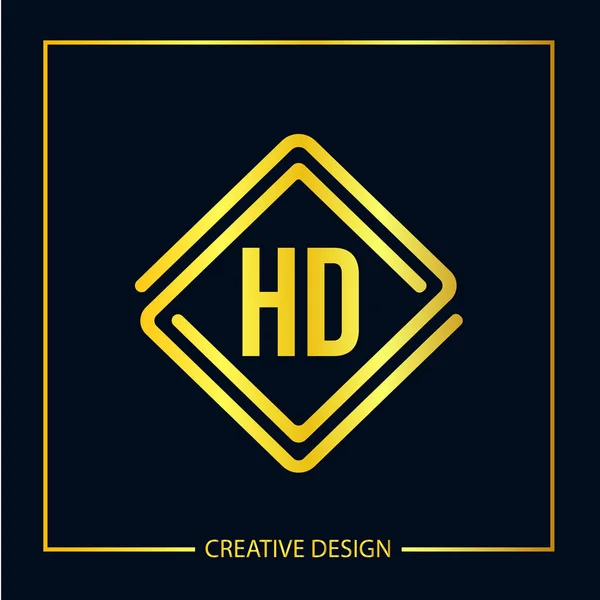 Eerste Brief Logo Template Design Vector Illustrator — Stockvector