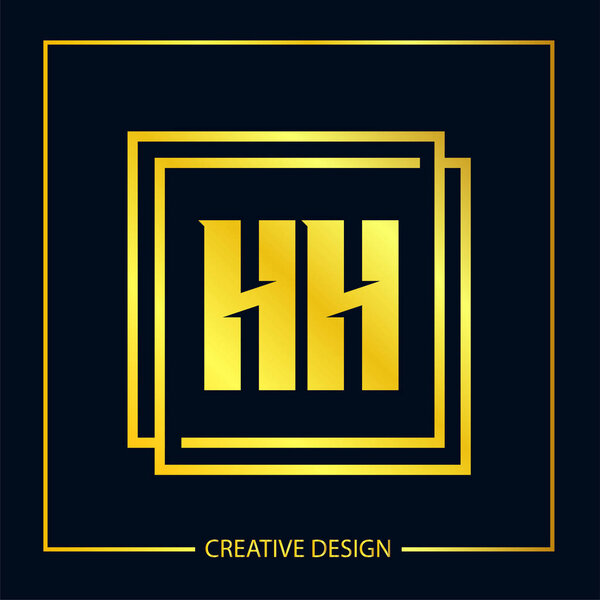 Initial Letter HH Logo Template Design Vector Illustrator