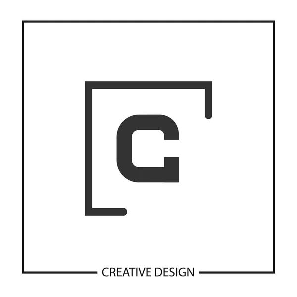 Anfangsbuchstabe Logo Vorlage Design Vektor Illustration — Stockvektor