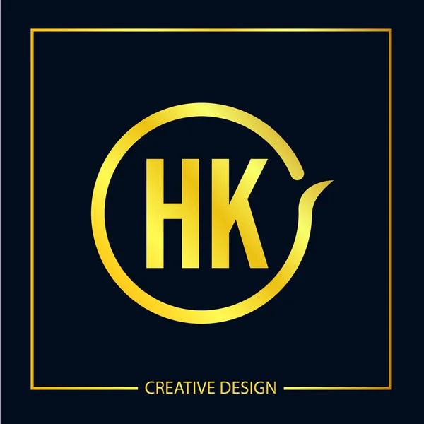 Carta Inicial Logo Template Design Vector Illustrator — Vetor de Stock