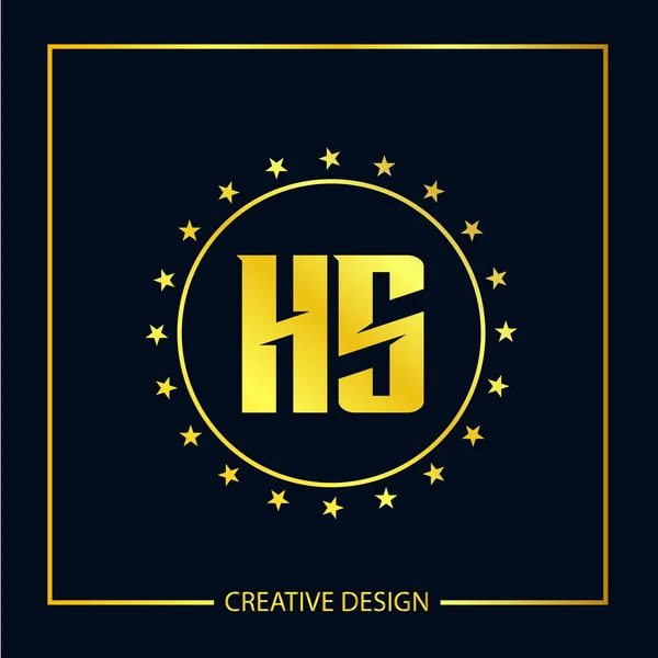頭文字 ロゴのテンプレート デザインのベクトルのイラストレーター — ストックベクタ