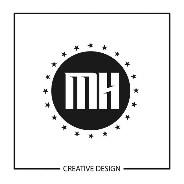 Αρχικό Γράμμα Πρότυπο Λογότυπο Σχεδιασμό Εικονογράφηση Φορέα — Διανυσματικό Αρχείο