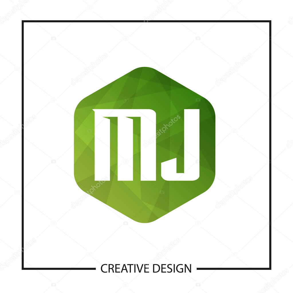 Initial Letter MJ Logo Template Design Vector Illustration