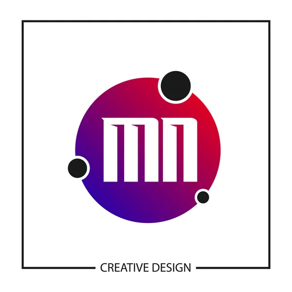 Letra Inicial Logo Template Design Vector Illustration — Vector de stock