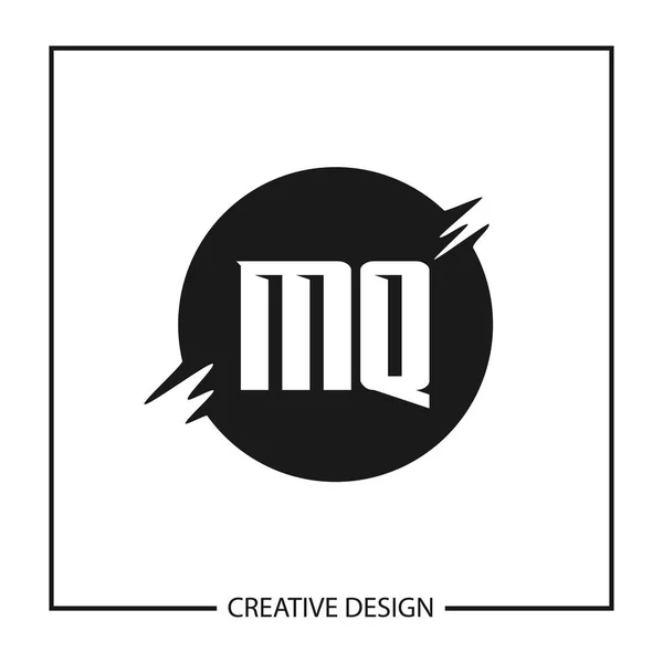 Начальное Письмо Логотип Шаблона Дизайн Векторной Иллюстрации — стоковый вектор