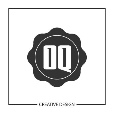 İlk harf Oq Logo şablonu tasarlamak vektör