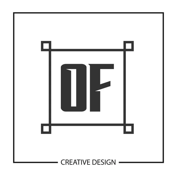 Початковий Лист Логотип Шаблон Дизайн Векторні Ілюстрації — стоковий вектор