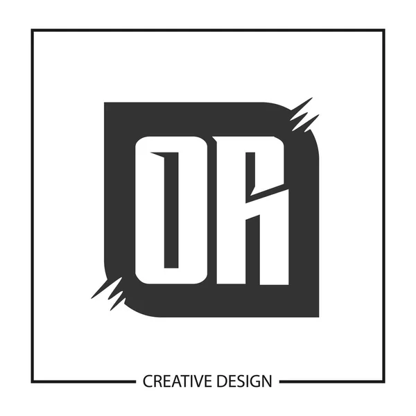 Eerste Letter Logo Template Design Vectorillustratie — Stockvector