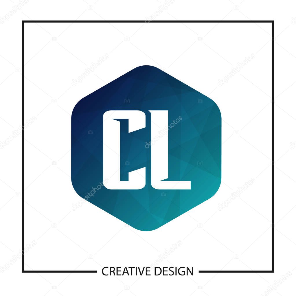 Initial Letter CL Logo Template Design Vector Illustration