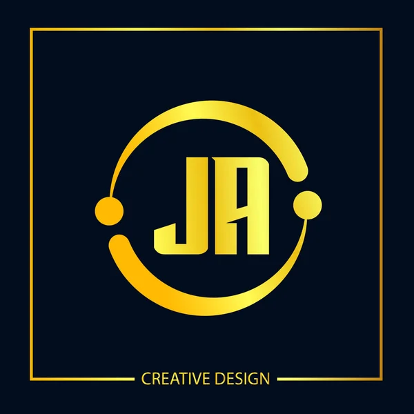 Alkuperäinen Letter Logo Malli Design Vector Illustration — vektorikuva