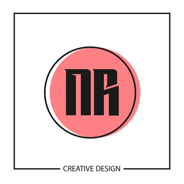 Inledande Brev Logotyp Mall Design Vektorillustration — Stock vektor