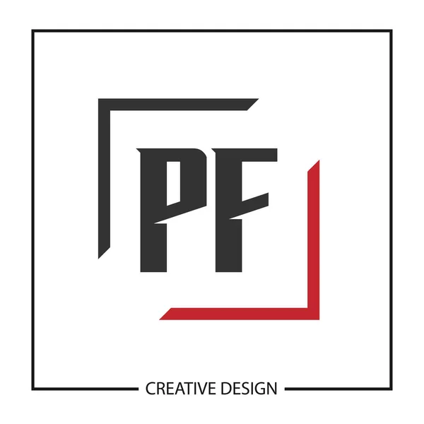 Carta Inicial Logo Template Design Vector Ilustração —  Vetores de Stock