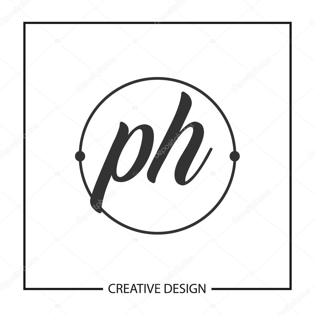 Initial Letter PH Logo Template Design Vector Illustration