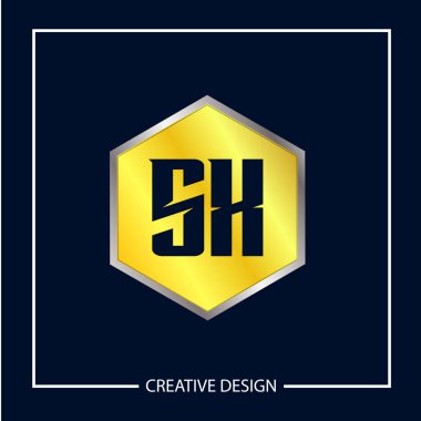 İlk harf Sx Logo şablonu tasarlamak vektör