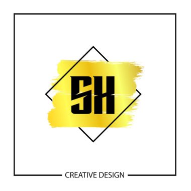 İlk harf Sx Logo şablonu tasarlamak vektör