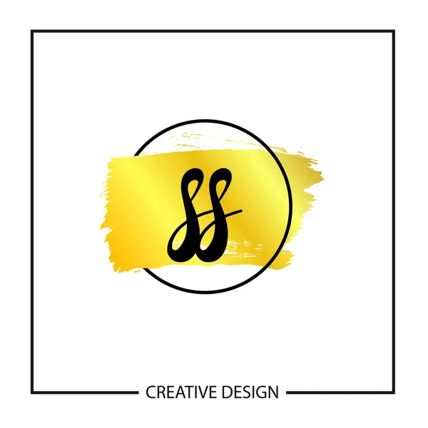 頭文字のロゴ テンプレート デザイン ベクトル図 — ストックベクタ