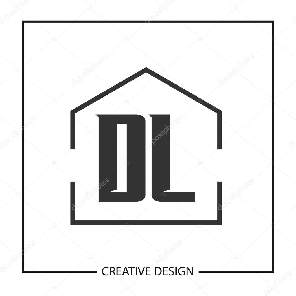 Initial Letter DL Logo Template Design Vector Illustration