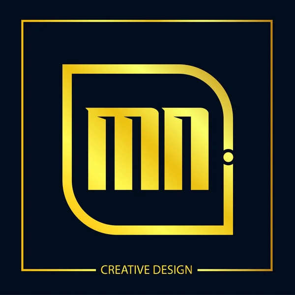 Huruf Awal Logo Templat Desain Vektor Ilustrasi - Stok Vektor