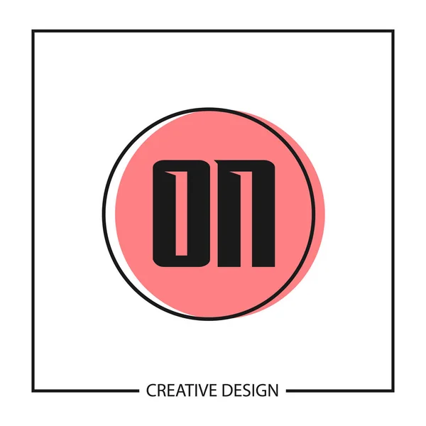 Carta Inicial Logo Plantilla Diseño Vector Ilustración — Archivo Imágenes Vectoriales
