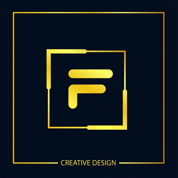 Počáteční Písmeno Logo Šablona Vektorový Design — Stockový vektor