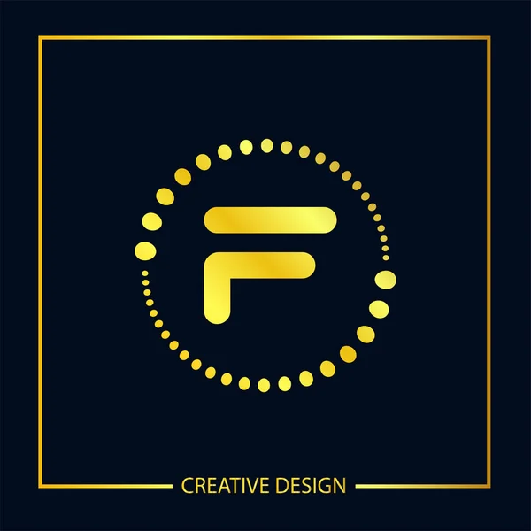 Počáteční Písmeno Logo Šablona Vektorový Design — Stockový vektor