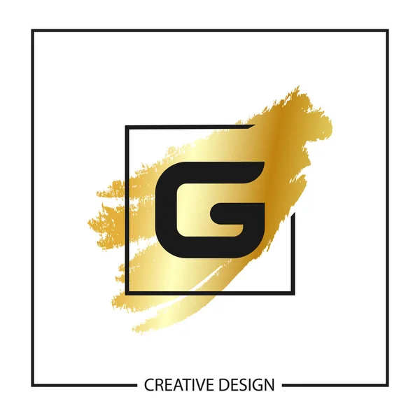 Letra Inicial Logo Template Vector Design — Archivo Imágenes Vectoriales