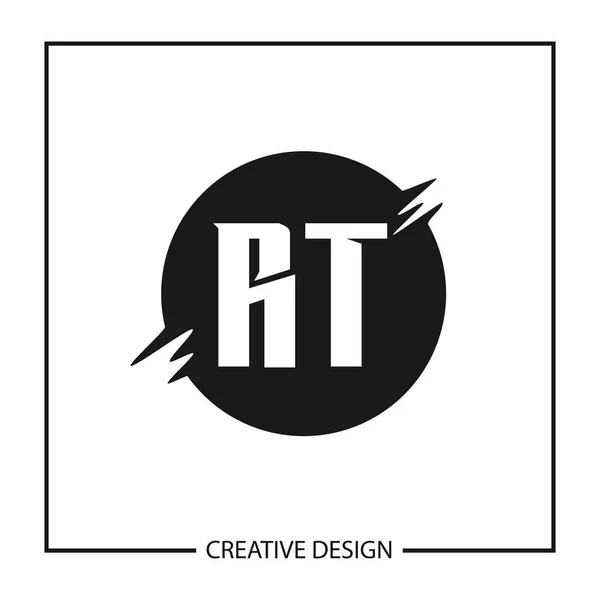 Lettera Iniziale Logo Template Design Vector Illustration — Vettoriale Stock