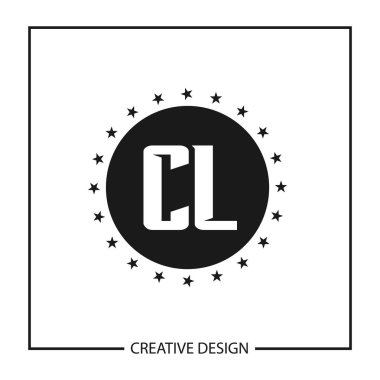 İlk Harf CL Logo Şablon Tasarımı
