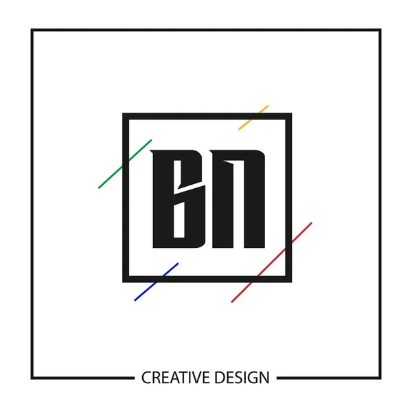 Lettera Iniziale Logo Template Design Vector Illustrazione — Vettoriale Stock