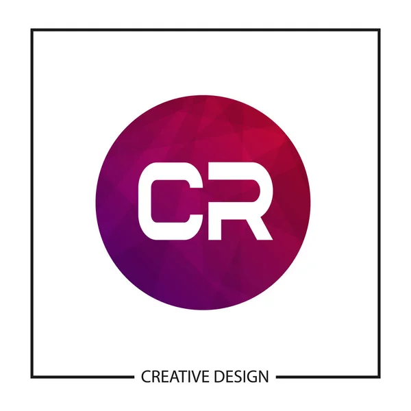 Αρχική Επιστολή Logo Σχεδιασμός Προτύπου — Διανυσματικό Αρχείο