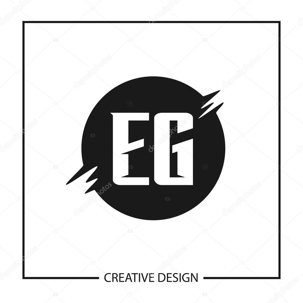 EG Monogram Logo Design By Vectorseller TheHungryJPEG