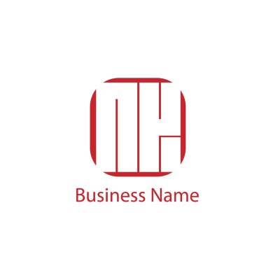 İlk harf Nk Logo tasarım şablonu