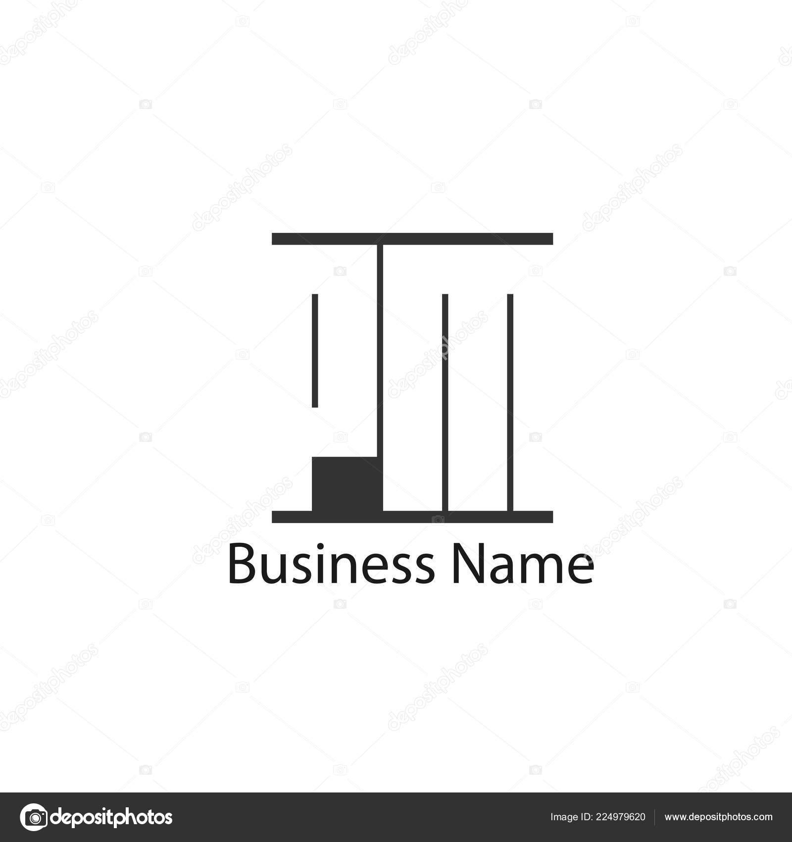 Initial Letter PM Logo Template Design