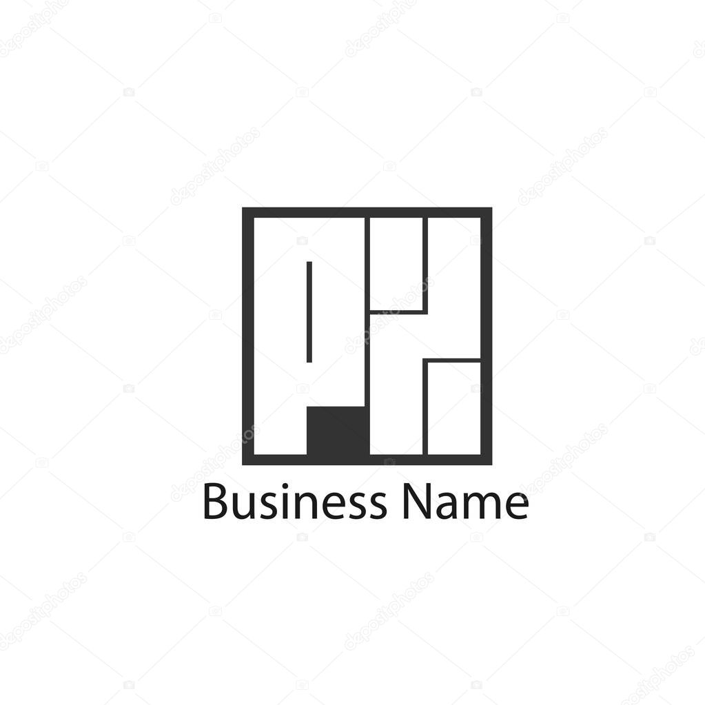Initial letter PX Logo Template Design