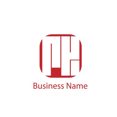 İlk harf Rk Logo tasarım şablonu