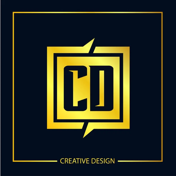 Letra Inicial Logo Template Design — Vetor de Stock