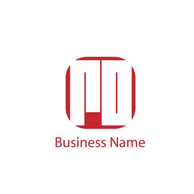 İlk harf Ro Logo tasarım şablonu